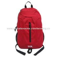 Backpack with one large compartment