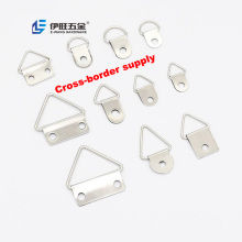 Silver Picture Frame Hooks - YIWANG Hardware Hooks Without Screws for Decor