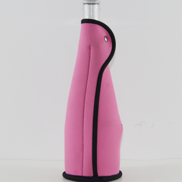 Single binding neoprene champagne drink bottle holders