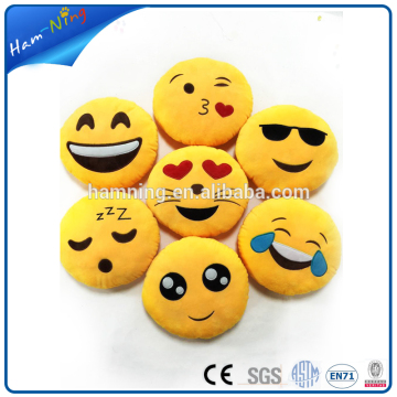 Different design 25cm*25cm emoji pillow / emotion plush emoji pillow can be customized                        
                                                Quality Choice