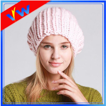 Warm Female Hat Slouch Iceland Yarn Beanie Hat