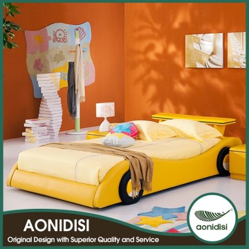 Latest Design Bed High Density Sponge Princess Bed/Girls Car Beds