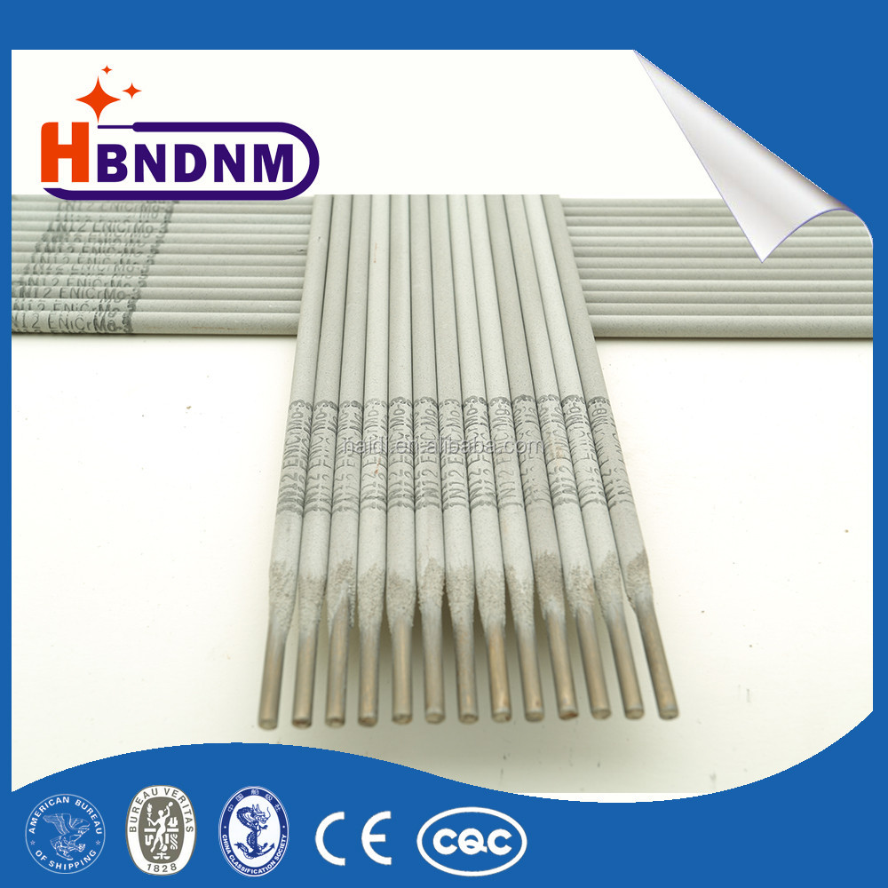 GB eni6625l electrodes rod 4mm AWS a5.11 ENiCrMo-3 Nickel welding electrodes for inconel 625 800 801