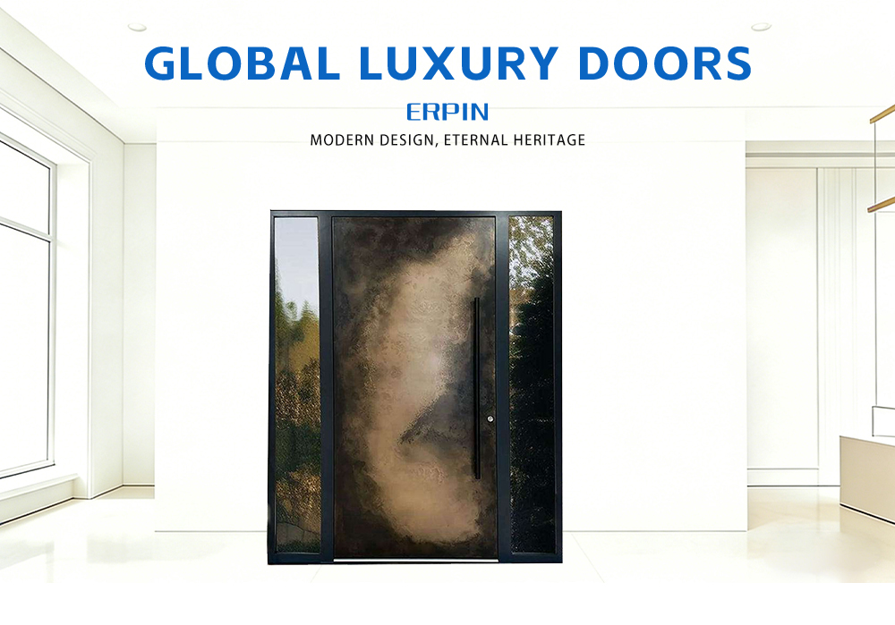 Puerta de aluminio fundido de panel completo-07_01 Full Panel Cast Aluminum Door-07_01