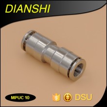 Straight quick connection hose compression fitting brass fitting metal pump fitting