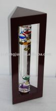 wooden frame galileo thermometer