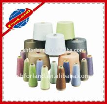 100% ring spun polyester optical white yarn