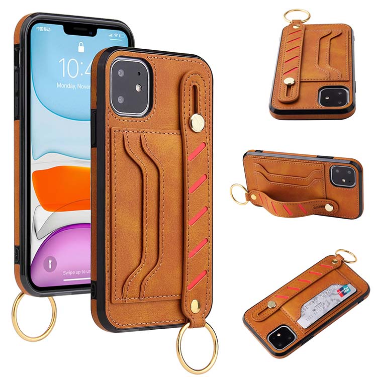 2021 new design Vintage Logo Luxury Fabric Soft pu Leather Mobile Phone Back Case For Japan