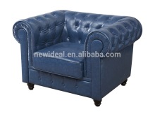 Classic chesterfield sofa replica leather sofa NC5076