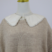 lady's 100% lamb wool pullover with sleeveless