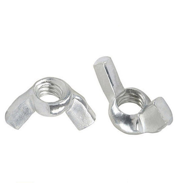 China Manufacturer DIN315 galvanized Carbon Steel Zinc Plated Butterfly Wing Nut