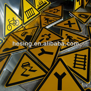 Brazil aluminium road traffic warning signs board