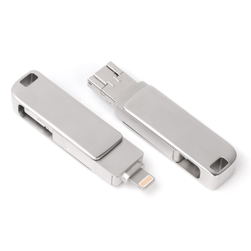 3 IN 1 OTG metalen USB