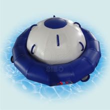 CE / SGS blue amazing Inflatable Water Parks PVC round 1.5m*0.8m