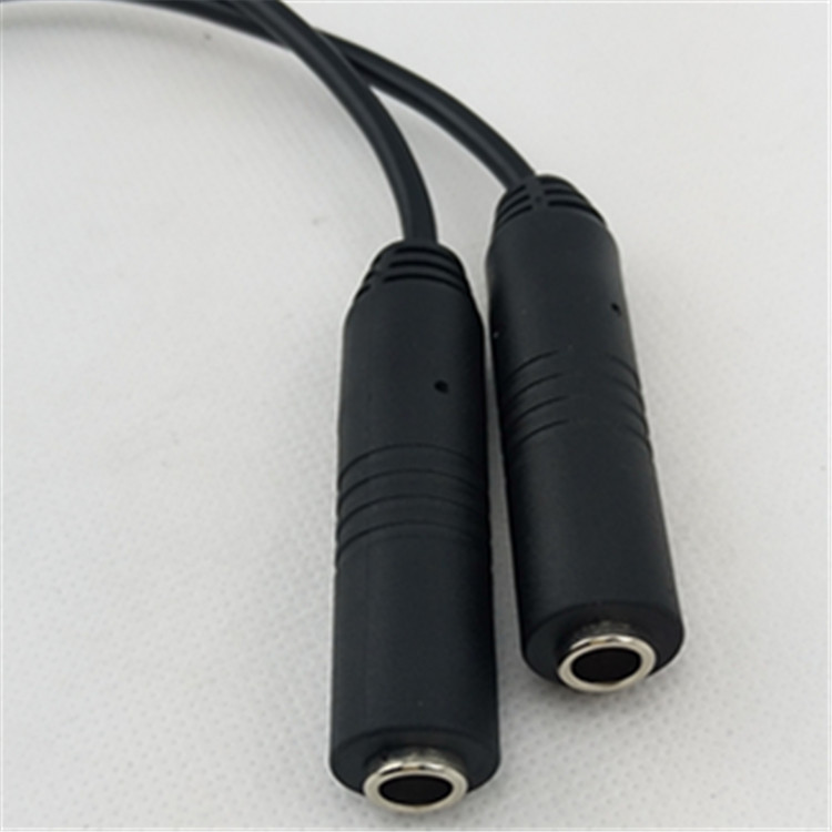 Stereo Plug To Dual 6.35mm Splitter Trs Cables, High Quality Stereo