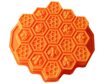 Flexible Creative Bee Honeycomb Silicone Cake Mold