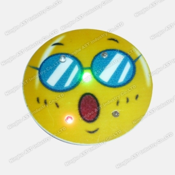 Flashing Pin LED Flashing Badge Promotion Gift