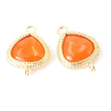 Fashion Pendant Finding, Custom Zircon Pendant Finding, P9143