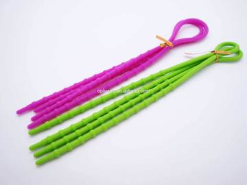 SILICONE SHOELACES