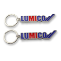 Professionelles benutzerdefiniertes Logo Emaille Metall Letter Keychain