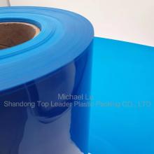 Azul de producción de películas rígidas de PVC en rollo