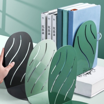 L-shaped book stand stand on the table