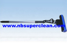 Telescopic aluminum handle pva mop, water squeeze mop,water absorbing pva mop