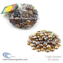 Light Amber Glass Nugget