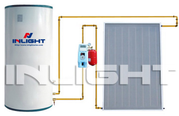 Split Aluminum and Copper Flat Plate Solar Hot Water (INL-J3)