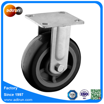 Polyurethane Heavy Duty Caster Wheels Rigid Plate
