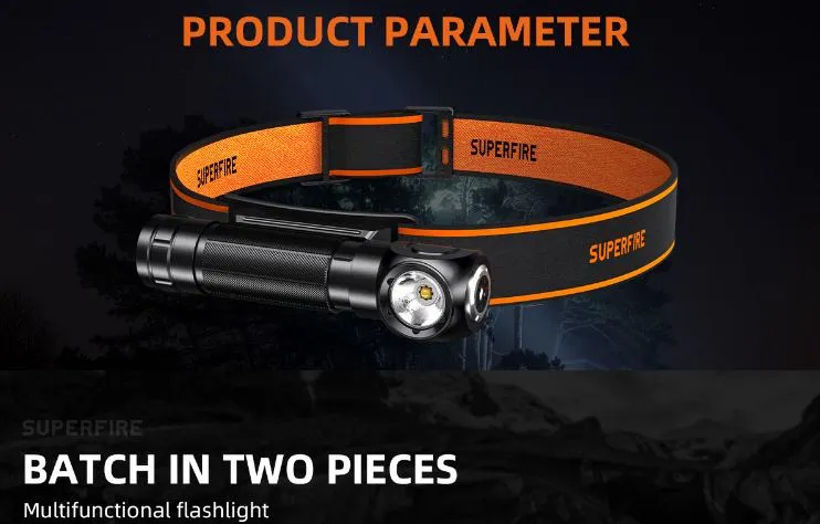Compact Clip-on LED Camping Light for Outdoor Use