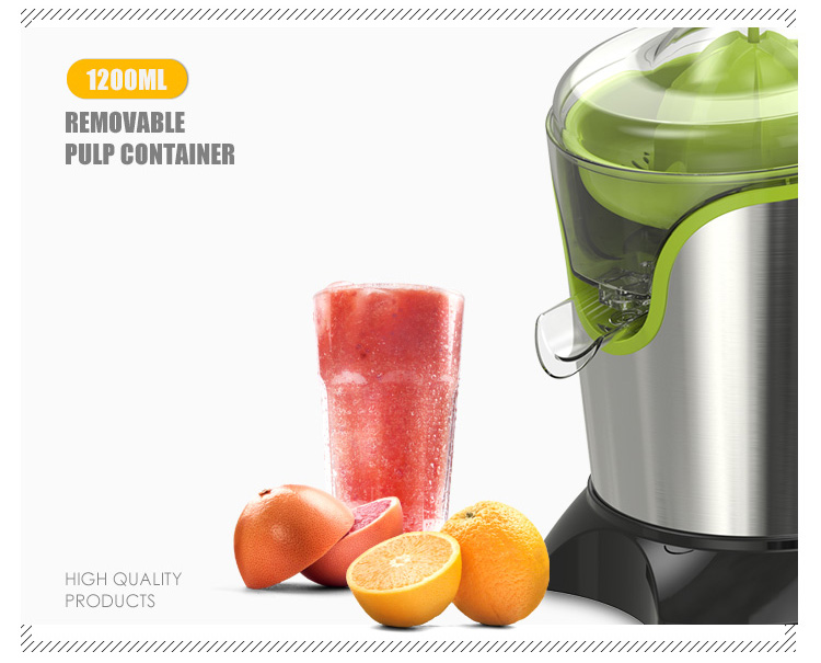 high power stainless stee juicer with handle 