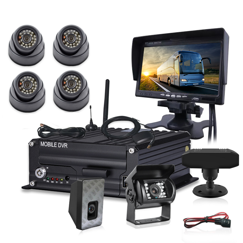 1080p 4/8 CH mobilny system monitorowania floty DVR