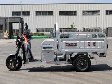 Self-unloading Electric Tricycle for transporting goods