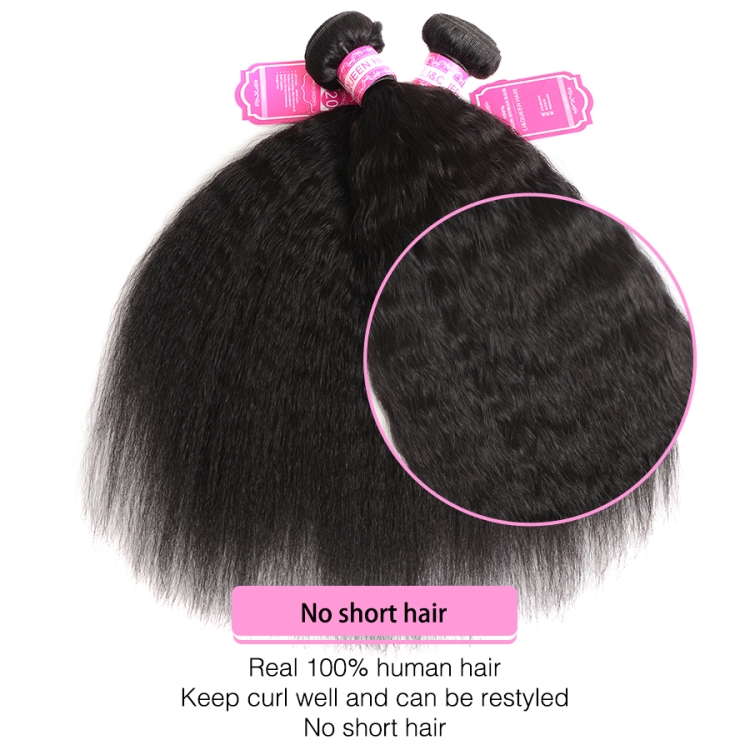 Wholesale virgin hair vendors, Brazilian hair in mozambique, kinky straight human hair bundle with closure