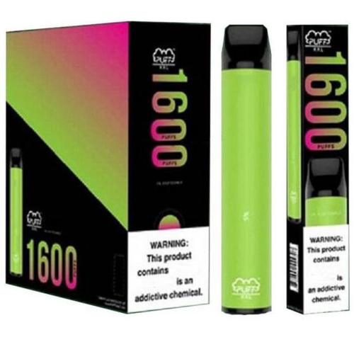 1600 Puff Bar e caneta vape descartável