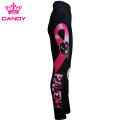 Op maat gemaakte yoga legging met hoge taille