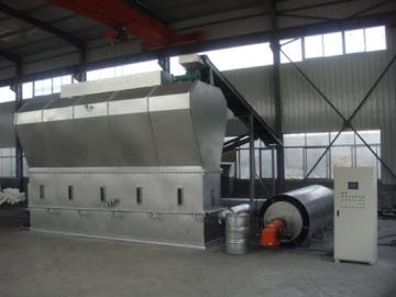 Horizontal Fluid Bed Drying Machine
