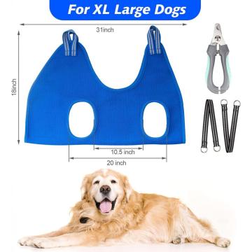 Pet Dog Grooming Hammock Dog Grooming Harness Untuk Pemangkasan Kuku