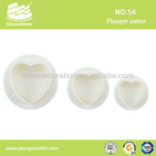 Fondant Decorations Plunger Cutter (Heart shape)