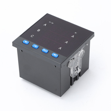 Digital three phase ammeter