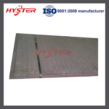 Hardfacing Wear Plates Chome Carbide Overlay for Buckets Protection