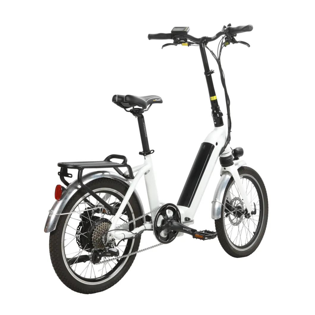 20 Inch Lithium Battery Folding Electric Bicycle with Metal Fenders