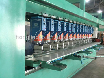 Welding geo cell production line