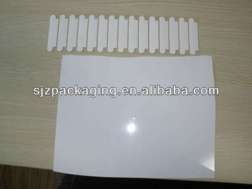 0.075mm white polyester film for lable printing