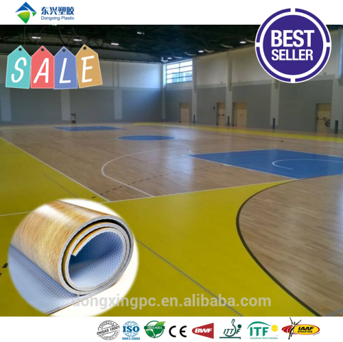 Indoor basketball court material synthetic sports flooring