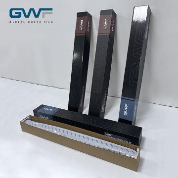 Clear protective film for car