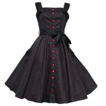 50s Vintage Rockabilly Prom Sun Dress CS-B09