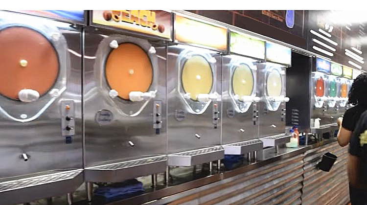 Frozen Drink Carbonate Slush Machine Commercial Slush Ice Machine Totally-enclosed Slush Machine For Sale
