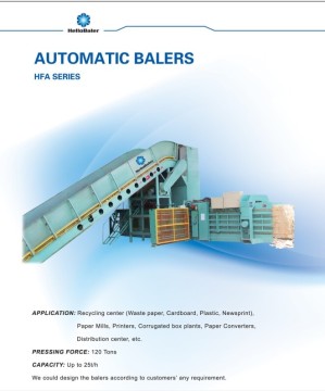 Hfa (20-25) Automatic Waste Paper Baler
